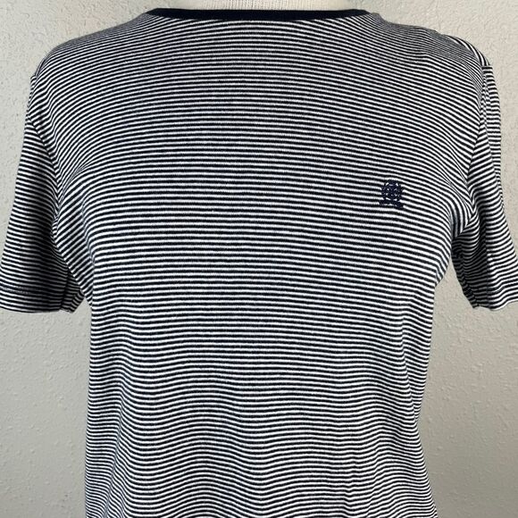 NWT Tommy Hilfiger Short Sleeve Striped  Top - Picture 2 of 10